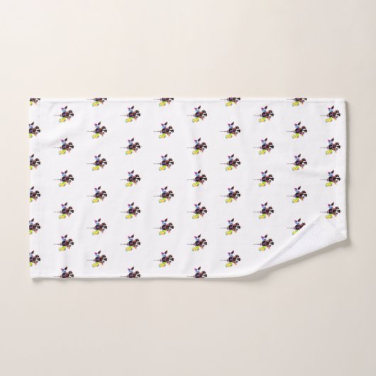 Gemengde Chevron Geo Bad Handdoek (Handdoek)