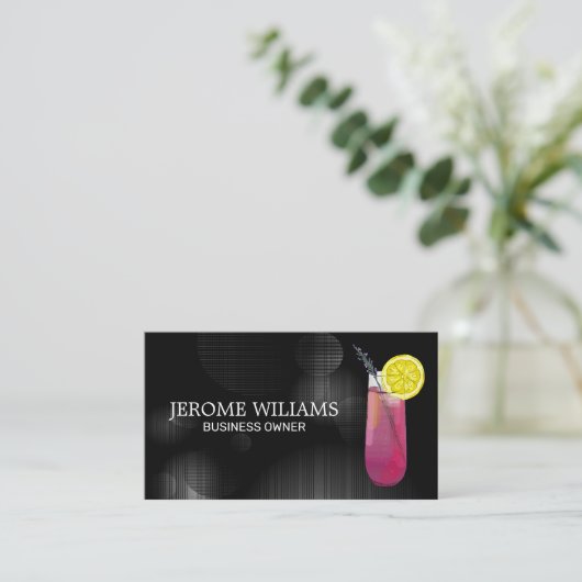 Gemengde cocktailDrink Visitekaartje (Staand voorkant)
