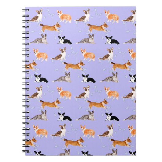 Gemengde Corgi Notitieboek (Voorkant)