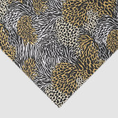 Gemengde dierenprint Zebra Leopard Tiger Gemengde Tissuepapier (Detail)