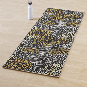 Gemengde dierenprint Zebra Leopard Tiger Gemengde Yogamat