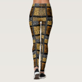 Gemengde dierlijke afdrukken leggings (Achterkant)
