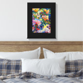 Gemengde Digitale Media Zwart Verpakte Canvaskunst Canvas Afdruk (Insitu (Slaapkamer))