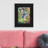 Gemengde Digitale Media Zwart Verpakte Canvaskunst Canvas Afdruk (Insitu (Woonkamer))