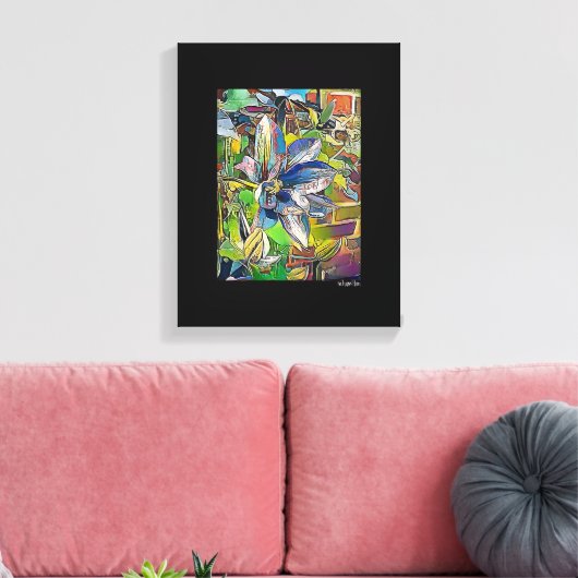 Gemengde Digitale Media Zwart Verpakte Canvaskunst Canvas Afdruk (Insitu (Woonkamer))