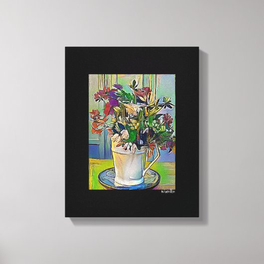 Gemengde Digitale Media Zwart Verpakte Canvaskunst Canvas Afdruk (Voorkant)