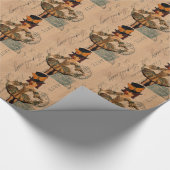 Gemengde digitale multimedia Doll-kunst Cadeaupapier (Hoek)