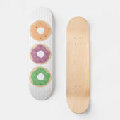 Gemengde Donuts Patroonnaam Sprinkles Skateboard (Voorkant)
