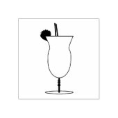 Gemengde Drink Cocktail Art Stamp Rubberstempel (Afrduk)