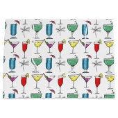 Gemengde Drink Cocktail Gift Bag Groot Cadeauzakje (Voorkant)