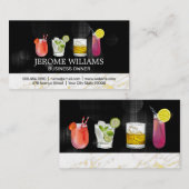 Gemengde Drinken | Bartending Visitekaartje (Voorkant / Achterkant)