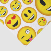 Gemengde emoji-patroonspeeltjes tissuepapier (Detail)