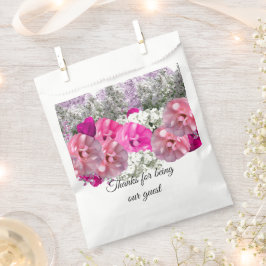 Gemengde Floral Bouquet Favor Bag Bedankzakje