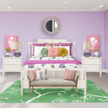 Gemengde Floral King dekbed