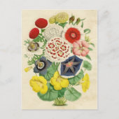 Gemengde  florale briefkaart (Voorkant)