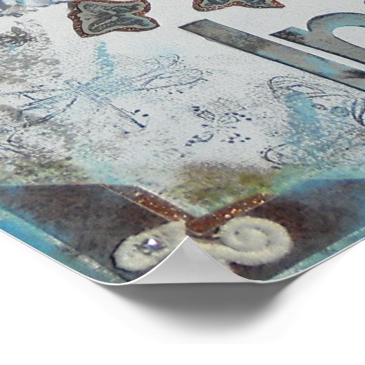 Gemengde geheugendromen Ontdek de kunstdrukkunst Poster (Hoek)