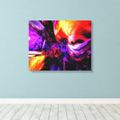 Gemengde gevoelens Abstract Canvas Afdruk (Insitu (Houten vloer))
