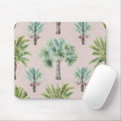 Gemengde groene palmbomen muismat (Met muis)