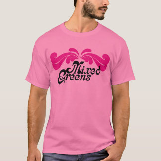 Gemengde groenen t-shirt