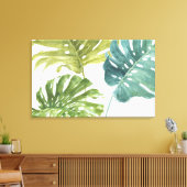 Gemengde groenen | Tropische palmen Canvas Afdruk (Insitu (Woonkamer))