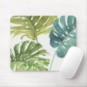 Gemengde groenen | Tropische palmen Muismat (Met muis)