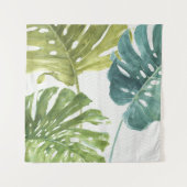 Gemengde groenen | Tropische palmen Wandkleed (Voorkant (horizontaal))