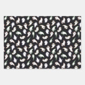 Gemengde Halloween Patronen Ghost Bats Sterren Inpakpapier Vel (Voorkant)