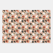 Gemengde Halloween Patronen Ghost Pumpkins Bats Inpakpapier Vel (Voorkant 2)