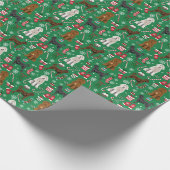 Gemengde jassen Labradole kerstmis Cadeaupapier (Hoek)