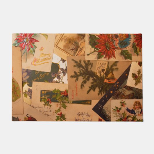  gemengde kerstBriefkaarten Deurmat (Voorkant)