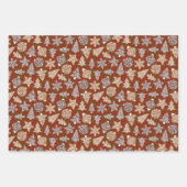 Gemengde kerstkoekjes inpakpapier vel (Voorkant 2)