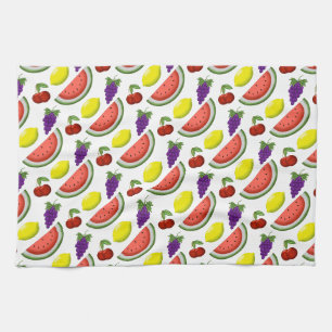 Gemengde keukenhanddoeken voor fruit