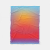 Gemengde kleur -1 fleece deken (Voorkant)