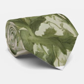  gemengde kleur bloeiende wilde bloemen stropdas (Opgerold)