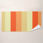 Gemengde kleur gestreepte badhanddoek – zacht en s (Badhanddoek)