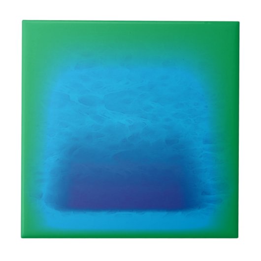 Gemengde kleur keramische Tegel Tegeltje (Voorkant)