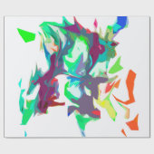 Gemengde kleuren cadeaupapier (Vlak)