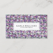 Gemengde kleuren Glitter Textuur Afdrukken Visitekaartje (Voorkant)