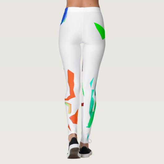 Gemengde kleuren leggings (Achterkant)