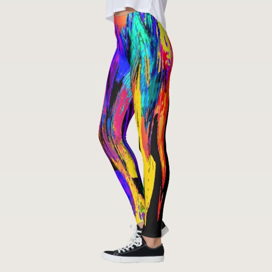 Gemengde kleuren leggings (Links)