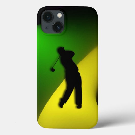 Gemengde kleuren Mannelijke Golf iPad Air Case (Achterkant)