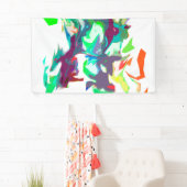 Gemengde kleuren spandoek (Insitu)