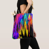 Gemengde kleuren tote bag (Dichtbij)