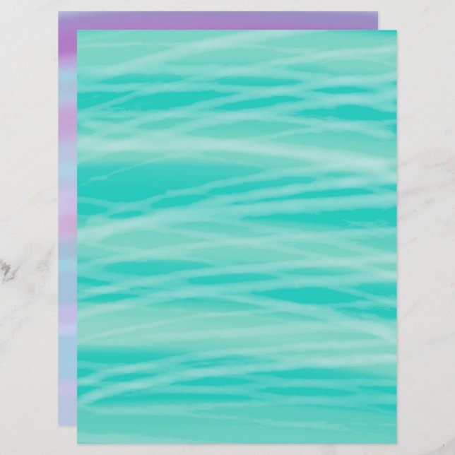 Gemengde kleurig gekleurd scrapboogpapier (Voorkant / Achterkant)