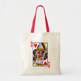 Gemengde Koning en koningin - Twee gekruiste Kaart Tote Bag