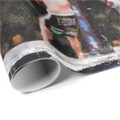 Gemengde krijgskunst - een steen naar het hoofd cadeaupapier (Rol Hoek)