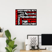 Gemengde krijgskunst - Elementen van het Poster va (Thuiskantoor)