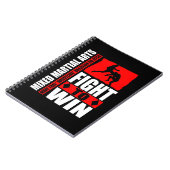 Gemengde krijgskunst - gevecht om een notebook te notitieboek (Linkerzijde)