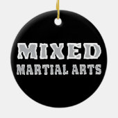 Gemengde krijgskunst keramisch ornament (Achterkant)