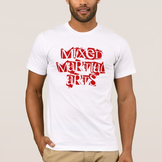 Gemengde krijgskunst t-shirt (Voorkant)